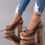 Vivienne Chunky Heels