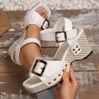 Scarlet Wedge Sandals
