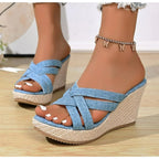Adeline Crisscross Wedge
