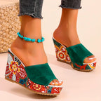 Aria Wedge Sandals